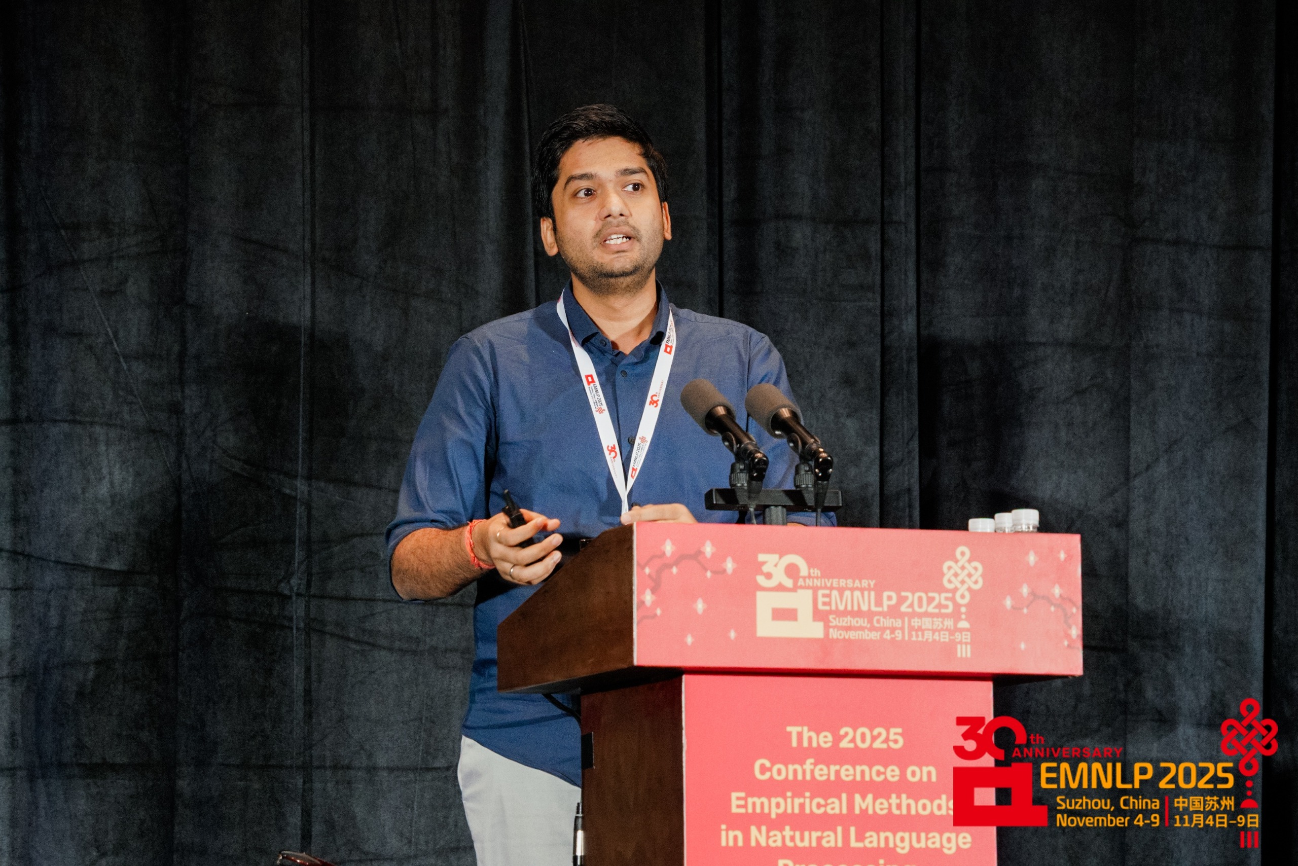 EMNLP 2025 — Invited talk